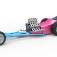 1.jpg Diecast Front engine old school dragster with shell Version 5 Scale 1:25