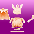 04.png Archivo STL PikaBuu Pikachu Majin Buu Cosplay・Modelo para descargar e imprimir en 3D