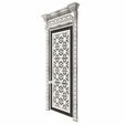 Wireframe-21.jpg Carved Door Classic 01202 White