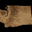 2.png Topographic Map of Washington – 3D Terrain