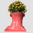 05.png Head Woman Vase