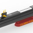 3.jpg USS SSBN 826 COLUMBIA CLASS 1/150