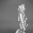 male_ranger-detail_1.506.jpg ELF RANGER CHARACTER GAME FIGURES 3D print model