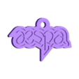 AESPA_KEYCHAIN.stl KEYCHAIN AESPA-TWICE