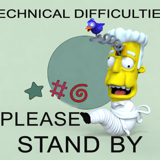 🎨 THE SIMPSONS-KENT BROCKMAN TECHNICAL DIFFICULTIES-PARTS AND COMPLETE ...