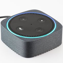 IMGP6830.jpg STL-Datei Magnetic Cover for Echo Dot kostenlos・Objekt zum Herunterladen und Drucken in 3D