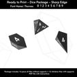 8.jpg Dice Masters - Druckfertig - 16-teiliges Set - Vorgestützte STL-Dateien für den 3D-Druck - mit unserer exklusiven Thornes-Schrift