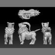 1.jpg Archivo STL Pokemon Skiddo Gogoat・Design para impresora 3D para descargar