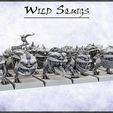 WiLp Sauigs Wild Squig Unit - 28mm Miniatures