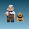 1.png Carl Fredricksen and dug from up and carl's date