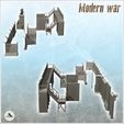 3.jpg Set of concrete block, fence and barrier for fortified position (2) - Cold Era Modern Warfare Conflict World War 3 Afghanistan Iraq Yugoslavia