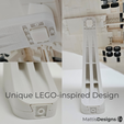 Design-details-of-3d-printed-lego-concorde-wall-mount-with-lego-type-studs-and-attachments.png Soporte de pared modular LEGO Concorde