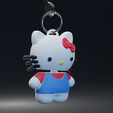 hellokity2.png SANRIO ARTICULATED KEYCHAIN HELLO KITTY AND CINNAMOROLL