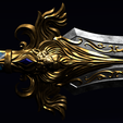 preview15.png The Sword of King Llane from Warcraft movie 3D print model