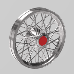 A-Wire-wheel.png Fichier STL Roue en fil de fer Hotrod・Plan pour impression 3D à télécharger