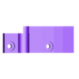 Part A - Plus4 Hinge Cover.stl Plus4 Articulating "No Hands" Door Hinge Seal