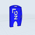 NGHolder1.png Dual Badge Holder: NG Northrop Grumman - Designed For Bulk Printing