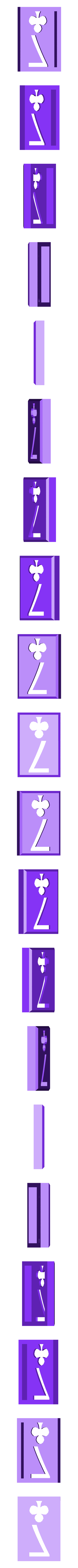 BlockClubs07.stl Player Card Tiles with Transforming Box