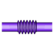 CD30İ35WSGK1_W.stl Worm Gear - Center D. 30 mm - Ratio  35 & 40 - Worm with Shaft