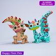 8.jpg Elcid the cute baby Dragon articulated flexi toy (STL & 3MF)