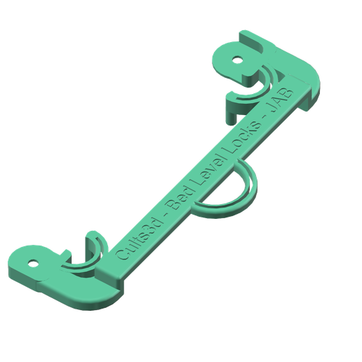 Ender 3 and CR10 v2 Mini Bed Level Locks