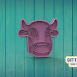 vaca-lola.jpg Fichier STL Lola Cow Zenon's Farm Cookie Cutter・Design pour imprimante 3D à télécharger