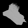 4.png Topographic Map of Iraq – 3D Terrain