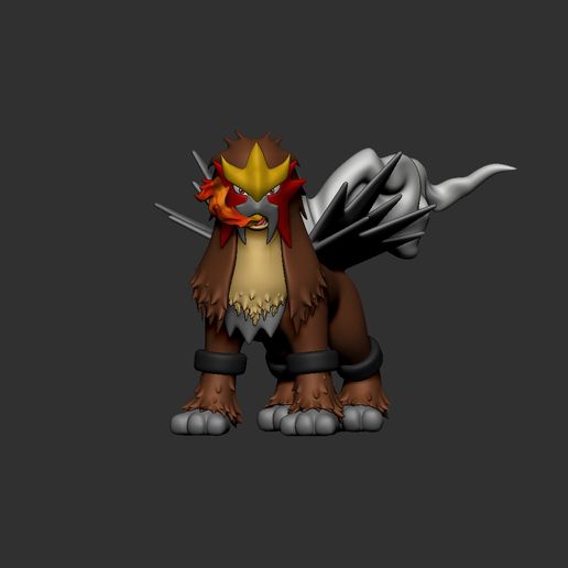 ZBrush-Document.jpg pokemon entei (con cortes)