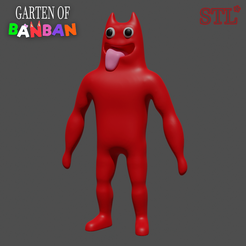 STL file Pickaleena new Monster from the game Garten of Banban 4  🆕・Template to download and 3D print・Cults