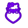 KITTY-CORAZON.jpg PACK 3 HELLO KITTY COOKIE CUTTER