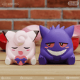 gengairy03.png Set Gengar Clefairy Valentines NO SUPPORTS