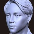 18.jpg Jimin Bust 3D print model