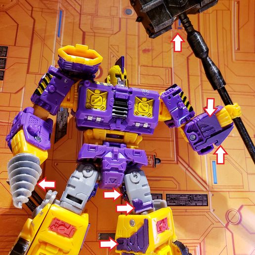 Impactor Upgrade Kit Wfc Siege Impactor Transformers WFC Siege