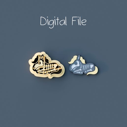 Pony Skeleton Clay Cutter