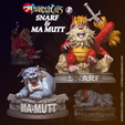 Thundercats-Snarf-Ma-mutt-stl-files-3d-printing-CG-PYRO-v01.png Ma Mutt and Snarf Thundercats STL 3d printing fanarts by CG Pyro collectibles