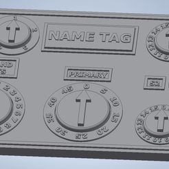 Plate-assy.jpg Download file Warhammer Game tracker • 3D print template, Druideca