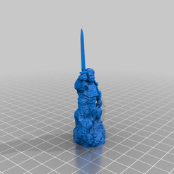 28mm_Unfinished_Knight_Statue.png 28mm Unfinished Knight Statue