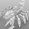 BellyPack-Working-9.jpg 6/8mm Scale ScorpionMech With All KS Stretch Goals