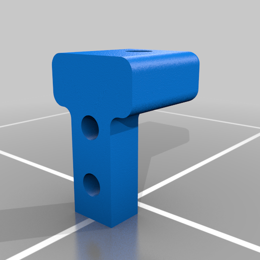 Dial Indicator Mount for Ender 3 Carriage 3D model