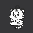 rangi.png Tiger keychain