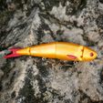 IMG_20200607_223124.jpg STL file 4-Piece-Swimbait fishing lure 14cm (easy print and build!)・3D printer design to download