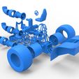 69.jpg Diecast Pulling tractor with 4 jet engines Version 2 Scale 1:25