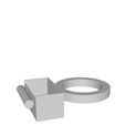 1881.jpg Hand feeding bird feeder ring - for bird taming