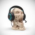 unnamed-2025-11-19T171718.484.jpg Melting Zombie Skull Headphone Stand