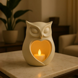 cdb.png LumoOwl – Ceramic-Style Tealight Holder