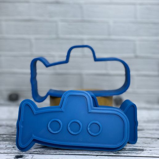 Submarine Bath Bomb Mold-Commercial License 3D model