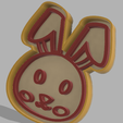 eb009_sn2.PNG BUNNY COOKIE CUTTER 009