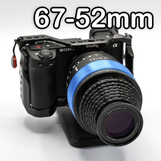 Custom Filter Ring Adapter 67-52