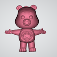SCREEN-SHOT.png Pink Bear 3D Printable Model