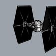 11.jpg Star Wars Tie Fighter with Interior 3D model